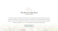 Desktop Screenshot of byroncolbybarn.com